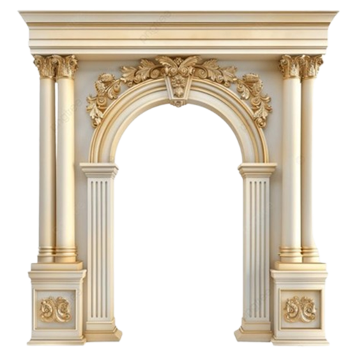 Grand Entrance Arch with CC Cameras Security Cabin